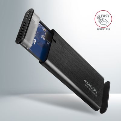 EEM2-SB2 SuperSpeed+ USB-C - M.2 NVMe & SATA SSD RAW box