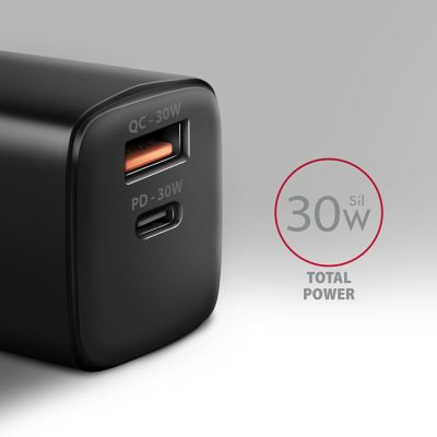 ACU-PQ30 PD3.0 & QC4+ 2xOUTPUTS wall charger 30W