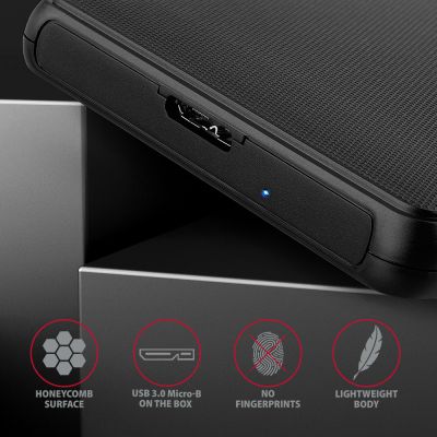 EE25-SL SuperSpeed USB SLIDE box