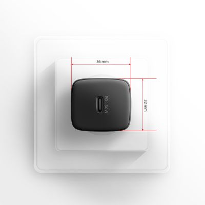 ACU-PD30 PD3.0 & QC4+ 1xOUTPUT wall charger 30W