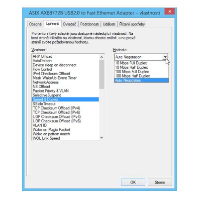 ADE-XA USB 2.0 fast ethernet