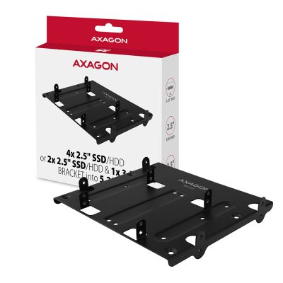 RHD-435 5.25" átalakító  4x 2.5" egy 2x 2.5" + 1x 3.5"-hez