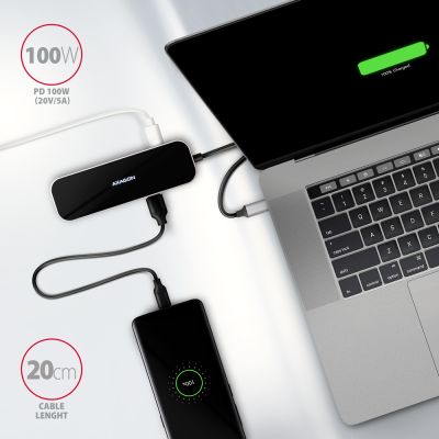 HMC-6H4A SuperSpeed USB-C COMBO 6in1 hub