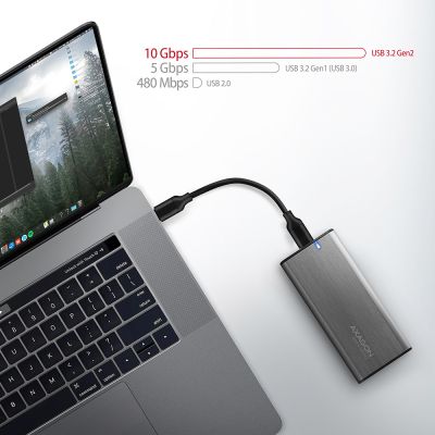 EEM2-SG2 SuperSpeed+ USB-C - M.2 NVMe & SATA SSD RAW box