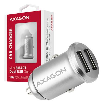 PWC-5V4 2.4A + 2.4A car charger