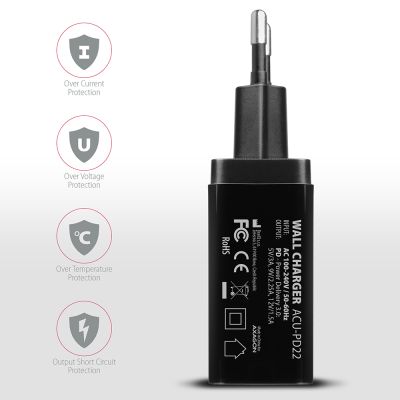 ACU-PD22 PD wall charger 22W