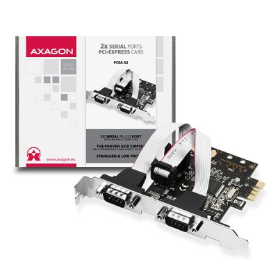 PCEA-S2 PCIe controller 2x serial
