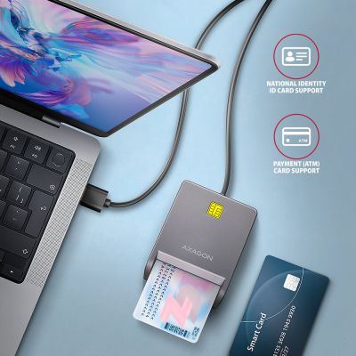 CRE-SM3T USB-A Smart card FlatReader czytnik