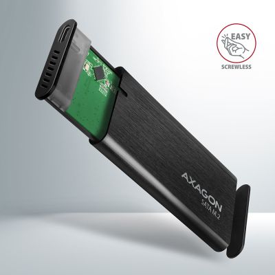 EEM2-SBC SuperSpeed+ USB-C - M.2 SATA SSD RAW box