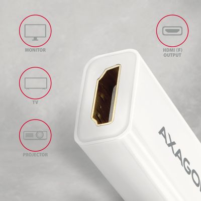 RVDM-HI14NW Mini DP > HDMI adaptér, 4K/30Hz