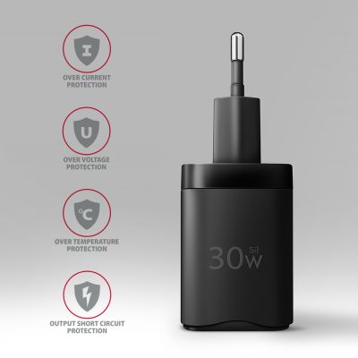 ACU-PD30 PD3.0 & QC4+ 1xOUTPUT wall charger 30W