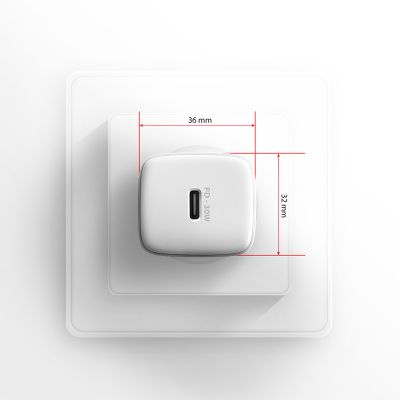 ACU-PD30W PD3.0 & QC4+ 1xOUTPUT wall charger 30W
