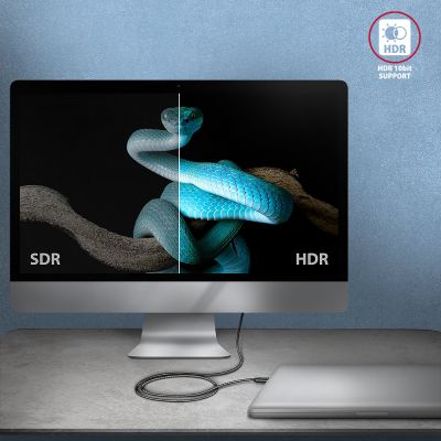 BUCM4X-CM05AB NewGEN+ USB-C <> USB-C 4 Gen 3×2 / 240 W kabel 0.5 m