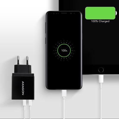 ACU-QS24 QC3.0 + 5V-1.2A wall charger