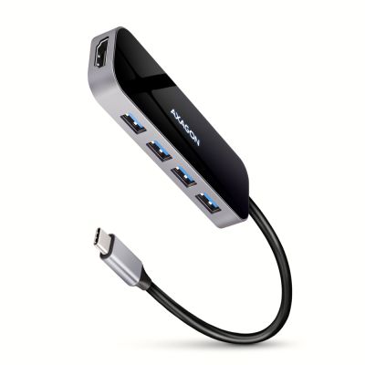 Produkt HMC-6H4A SuperSpeed USB-C COMBO 6in1 hub Obrázek