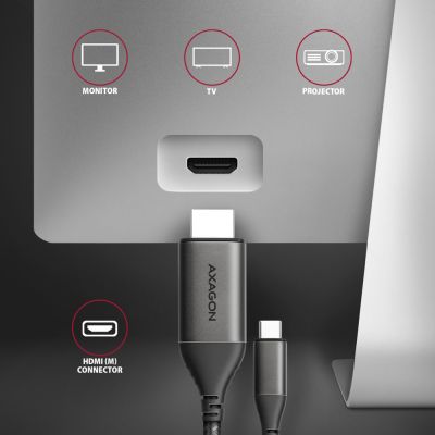 RVC-HI2MC USB-C > HDMI 2.0a kabel 1.8m