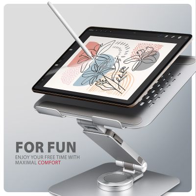 STND-LR stojan s 360° rotací pro notebooky a tablety
