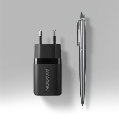 ACU-PQ33 GaN wall charger 33W, USB-A + USB-C, for phones and tablets