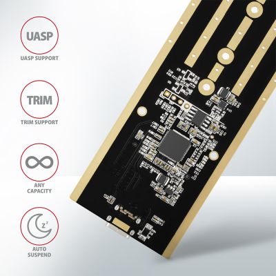 EEM2-XR SuperSpeed+ USB-C - NVMe M.2 RADIATOR box