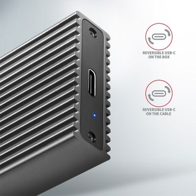 EEM2-XR SuperSpeed+ USB-C - NVMe M.2 RADIATOR box