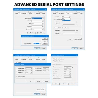 PCEA-PS PCIe 1x paralel+2x serial