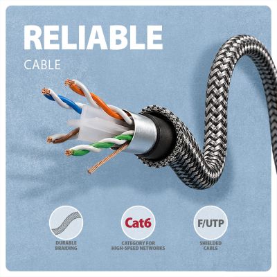 ADE-CM20 USB-C Gigabit Ethernet adaptér s integrovaným síťovým CAT6 kabelem RJ-45 (2 m)
