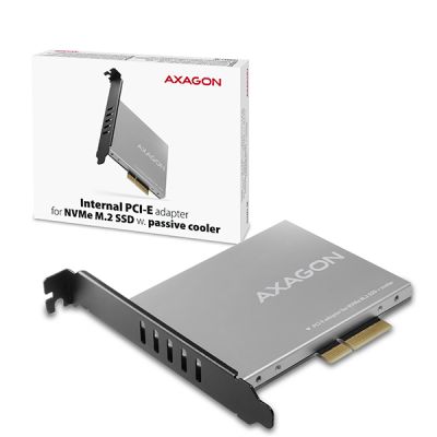 PCEM2-NC PCIe NVMe M.2 adaptér