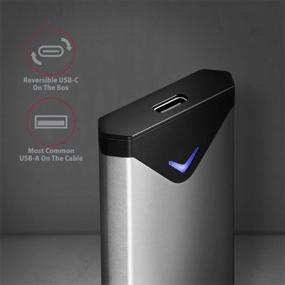 EEM2-U3C USB-C 3.2 Gen 1 - SATA M.2 box