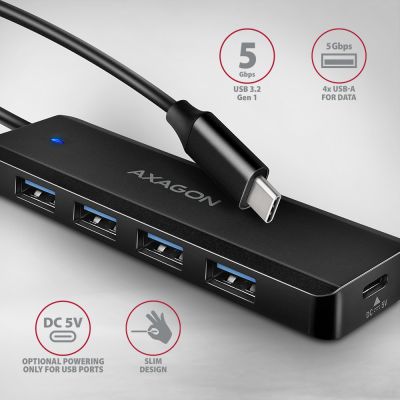 HUE-C1C USB-C 5Gbps TRAVEL hub