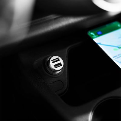 PWC-5V4 2.4A + 2.4A car charger