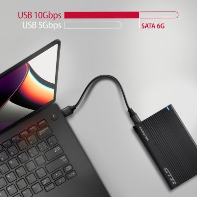EE25-GTR USB-C 10Gbps RIBBED box