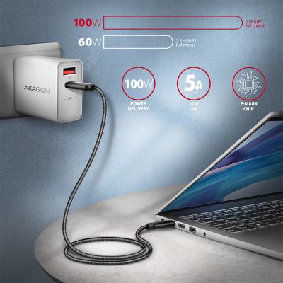 BUCM432-CM10AB NewGEN+ USB-C <> USB-C 4 Gen 3x2 kabel 1 m