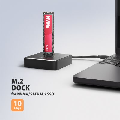 ADSA-M2C11 USB-C 10Gbps dokovací stanice pro M.2 NVMe / SATA SSD