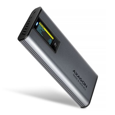 Produkt EEM2-SD2 USB-C 10Gbps - M.2 NVMe & SATA SSD DISPLAY box Obrázek