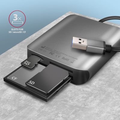 CRE-S3 SuperSpeed USB-A UHS-II Kartenleser