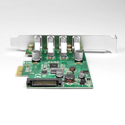 PCEU-43V PCIe řadič 4x externí SuperSpeed USB