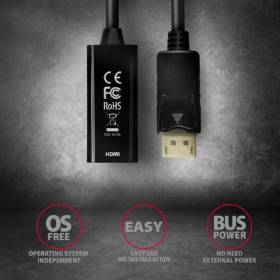 RVD-HI14N DP > HDMI adaptér, 4K/30Hz