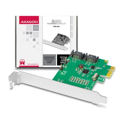 PCES-SA2 PCIe controller 2x SATA 6G