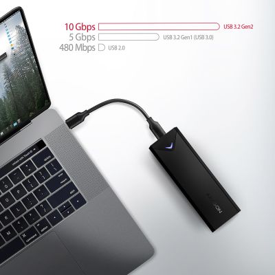 EEM2-UB2 USB-C 10Gbps - M.2 NVMe SSD BLACK ARROW box