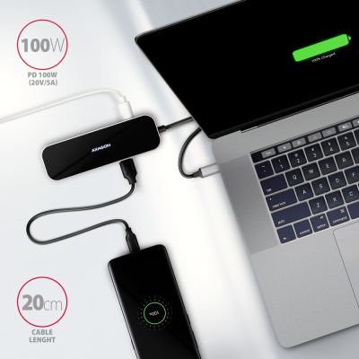 HMC-6GL SuperSpeed USB-C COMBO 6in1 hub