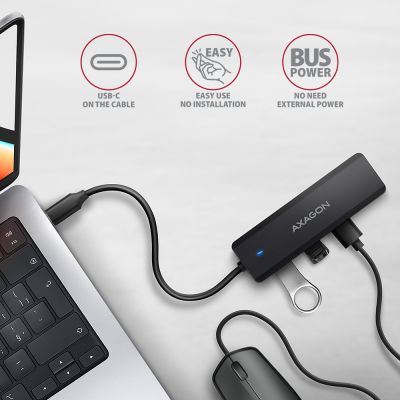HUE-C1C USB-C 5Gbps TRAVEL hub