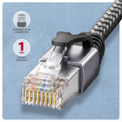 ADE-CM20 USB-C Gigabit Ethernet adaptér s integrovaným síťovým CAT6 kabelem RJ-45 (2 m)