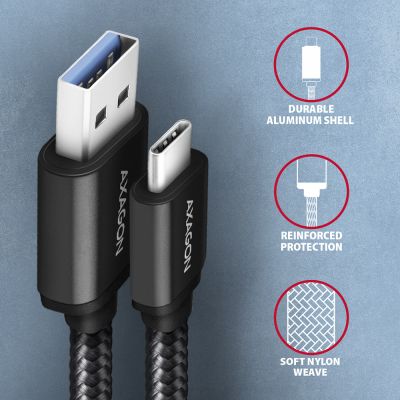 BUCM3-AM15AB SPEED USB-C <> USB-A 3.2 Gen 1 kabel 1.5 m
