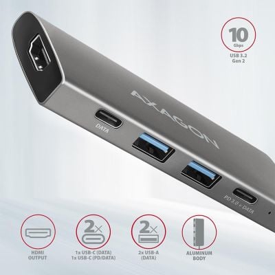 HMC-5G2 USB-C 10Gbps SPEEDSTER 5in1 hub (rev2.0)