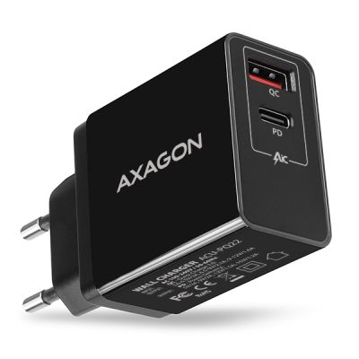 ACU-PQ22 QC3.0 + USB-C PD wall charger