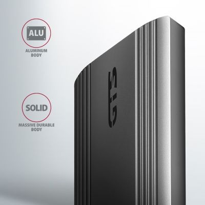 EEM2-GTS2 USB-C 10Gbps - M.2 NVMe & SATA SSD THIN SCREWLESS box