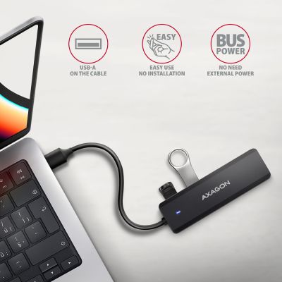 HUE-C1A USB-A 5Gbps TRAVEL hub