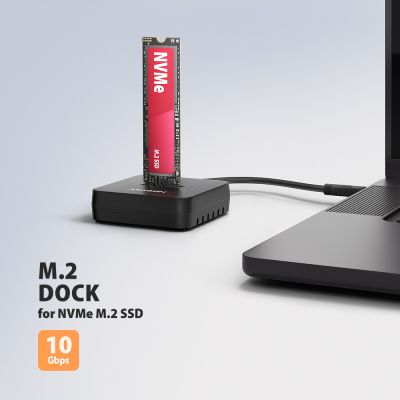 ADSA-M2C11L USB-C 10Gbps dokovací stanice pro M.2 NVMe SSD