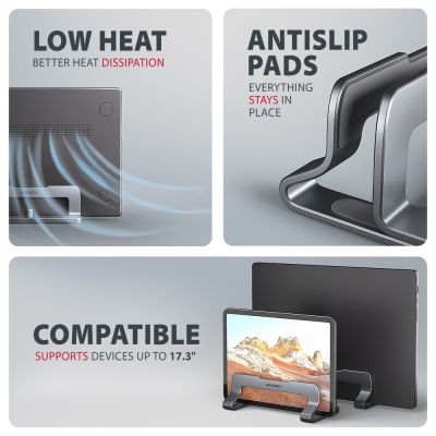 STND-VG vertikální stojan pro notebooky a tablety