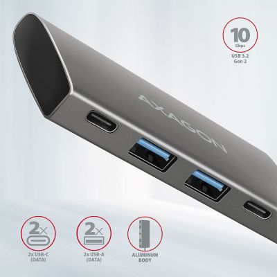 HMC-4G2 SuperSpeed USB-C 10 Gbps SPEEDSTER 4 hub